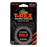 T-REX® Extreme Hold Mounting Tape, 1.5" Core, 1" X 1.66 Yds, Black freeshipping - TVN Wholesale 