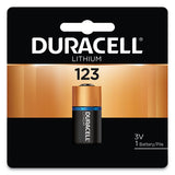 Duracell® Specialty High-power Lithium Battery, 123, 3 V, 2-pack freeshipping - TVN Wholesale 