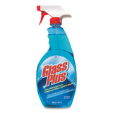 Glass Plus® Glass Cleaner, 32 Oz Spray Bottle, 12-carton freeshipping - TVN Wholesale 