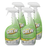 Diversey™ Crew Bathroom Disinfectant Cleaner, Floral Scent, 32 Oz Spray Bottle, 4-carton freeshipping - TVN Wholesale 