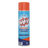 BREAK-UP® Oven And Grill Cleaner, Ready To Use, 19 Oz Aerosol Spray 6-carton freeshipping - TVN Wholesale 