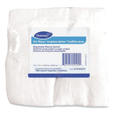 Diversey™ Dry Wipe Disposable Wiping System, 1-ply, 12 X 12, White, 100-pack, 6 Packs-carton freeshipping - TVN Wholesale 