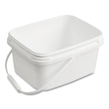 Diversey™ Polypropylene Dry Wipe Charging Bucket, 24 X 14 X 14, White, 12-box freeshipping - TVN Wholesale 