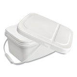 Diversey™ Polypropylene Dry Wipe Charging Bucket, 24 X 14 X 14, White, 12-box freeshipping - TVN Wholesale 