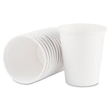 Paper Hot Cups, 10 Oz, White, 50-sleeve, 20 Sleeves-carton