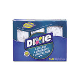Dixie® Combo Pack, Tray With Clear Plastic Utensils, 90 Forks, 30 Knives, 60 Spoons freeshipping - TVN Wholesale 