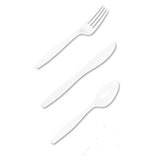 Dixie® Plastic Cutlery, Heavy Mediumweight Forks, White, 1,000-carton freeshipping - TVN Wholesale 