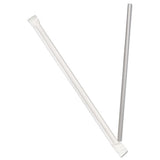 Dixie® Jumbo Straws, 7.75", Plastic, Translucent, 500-box, 4 Boxes-carton freeshipping - TVN Wholesale 