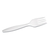 Dixie® Mediumweight Polypropylene Cutlery, Fork, White, 1,000-carton freeshipping - TVN Wholesale 