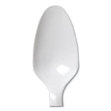 Dixie® Mediumweight Polypropylene Cutlery, Teaspoon, White, 1,000-carton freeshipping - TVN Wholesale 