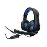 Gaming Headsets, Binaural, Over The Head, Black