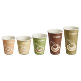 Evolution World 24% Recycled Content Hot Cups, 10 Oz, 50-pack, 20 Packs-carton