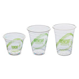 Greenstripe Renewable And Compostable Cold Cups Convenience Pack, 9 Oz, Clear, 50-pack
