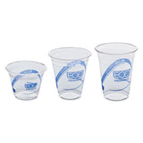 Eco-Products® Bluestripe 25% Recycled Content Cold Cups Convenience Pack, 16 Oz, Clear-blue, 50-pack freeshipping - TVN Wholesale 