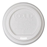 Eco-Products® Ecolid Renewable-compostable Hot Cup Lid, Pla, Fits 10 Oz To 20 Oz Hot Cups, 50-pack, 16 Packs-carton freeshipping - TVN Wholesale 