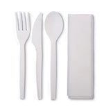 Eco-Products® Polystyrenem Wrapped Cutlery Kit, White, 250-carton freeshipping - TVN Wholesale 