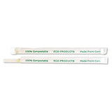 Eco-Products® Clear Wrapped Straw, 7.75", Pla, 400-pack, 24 Packs-carton freeshipping - TVN Wholesale 
