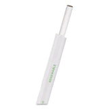 Eco-Products® Jumbo Wrapped Paper Straw, 7.75", 8 Mm Diameter, White, 2,400-carton freeshipping - TVN Wholesale 