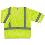 ergodyne® Glowear 8310hl Type R Class 3 Economy Mesh Vest, Large To X-large, Lime freeshipping - TVN Wholesale 