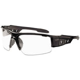 ergodyne® Skullerz Dagr Safety Glasses, Black Frame-clear Lens, Nylon-polycarb freeshipping - TVN Wholesale 