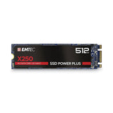 Emtec® X250 Power Plus Internal Solid State Drive, 512 Gb, Sata Iii freeshipping - TVN Wholesale 