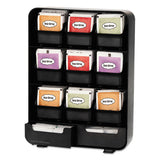 Mind Reader Baggy Nine-drawer Tea Bag And Accessory Holder, Black, 10.24 X 4.33 X 13.11 freeshipping - TVN Wholesale 