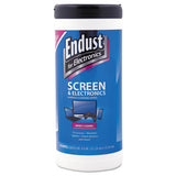 Endust® Antistatic Cleaning Wipes, Premoistened, 70-canister freeshipping - TVN Wholesale 