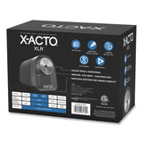 X-ACTO® Model 1818 Xlr Office Electric Pencil Sharpener, Ac-powered, 3.5 X 5.5 X 4.5, Black-silver-smoke freeshipping - TVN Wholesale 