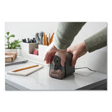 X-ACTO® Model 19501 Mighty Mite Home Office Electric Pencil Sharpener, Ac-powered, 3.5 X 5.5 X 4.5, Black-gray-smoke freeshipping - TVN Wholesale 