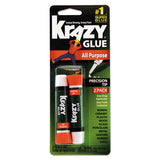 Krazy Glue® All Purpose Krazy Glue, 0.07 Oz, Dries Clear, 2-pack freeshipping - TVN Wholesale 