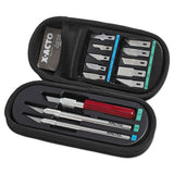 X-ACTO® Knife Set, 3 Knives, 10 Blades, Carrying Case freeshipping - TVN Wholesale 