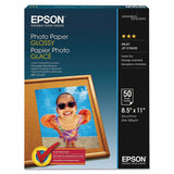 Epson® Glossy Photo Paper, 8.5 X 11, Glossy White, 100-pack freeshipping - TVN Wholesale 