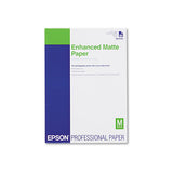 Epson® Ultra Premium Matte Presentation Paper, 10 Mil, 11.75 X 16.5, White, 50-pack freeshipping - TVN Wholesale 