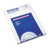 Epson® Ultra Premium Photo Paper, 10 Mil, 11.75 X 16.5, Luster White, 50-pack freeshipping - TVN Wholesale 