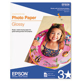 Epson® Glossy Photo Paper, 9.4 Mil, 8.5 X 11, Glossy White, 50-pack freeshipping - TVN Wholesale 