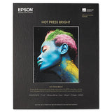 Epson® Hot Press Bright Fine Art Paper, 17 Mil, 17 X 22, Smooth Matte White, 25-pack freeshipping - TVN Wholesale 