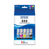 Epson® T552920s (t552) Claria High-yield Ink, 70 Ml, Black-cyan-gray-magenta-yellow, 5-pack freeshipping - TVN Wholesale 