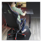 ES Robbins® Game Zone Chair Mat, For Hard Floor-medium Pile Carpet, 42 X 46, Black freeshipping - TVN Wholesale 