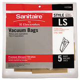 Sanitaire® Commercial Upright Vacuum Cleaner Replacement Bags, Style Ls, 5-pack, 10 Pk-ct freeshipping - TVN Wholesale 