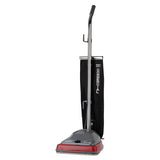 Sanitaire® Tradition Upright Vacuum Sc679j, 12" Cleaning Path, Gray-red-black freeshipping - TVN Wholesale 