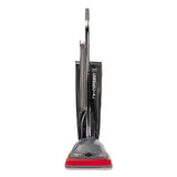 Sanitaire® Tradition Upright Vacuum Sc679j, 12" Cleaning Path, Gray-red-black freeshipping - TVN Wholesale 