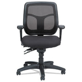 Eurotech Apollo Multi-function Mesh Task Chair, Supports Up To 250 Lb, 18.9" To 22.4" Seat Height, Silver Seat-back, Black Base freeshipping - TVN Wholesale 