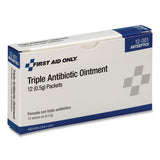 PhysiciansCare® by First Aid Only® First Aid Kit Refill Triple Antibiotic Ointment, Packet, 12-box freeshipping - TVN Wholesale 