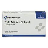 PhysiciansCare® by First Aid Only® First Aid Kit Refill Triple Antibiotic Ointment, Packet, 12-box freeshipping - TVN Wholesale 