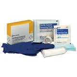 First Aid Only™ Small Wound Dressing Kit, Includes Gauze, Tape, Gloves, Eye Pads, Bandages freeshipping - TVN Wholesale 