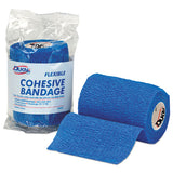 First Aid Only™ First-aid Refill Flexible Cohesive Bandage Wrap, 3" X 5 Yd, Blue freeshipping - TVN Wholesale 