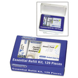 PhysiciansCare® by First Aid Only® Complete Care Essential Refill Kit, 129 Pieces, Box freeshipping - TVN Wholesale 