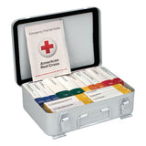 First Aid Only™ Unitized Ansi Compliant Class A Type Iii First Aid Kit For 25 People, 84 Pieces, Metal Case freeshipping - TVN Wholesale 