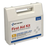 First Aid Only™ Ansi 2015 Compliant Class A+ Type I And Ii First Aid Kit For 25 People, 141 Pieces, Plastic Case freeshipping - TVN Wholesale 