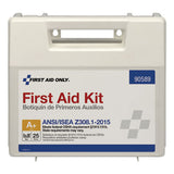 First Aid Only™ Ansi 2015 Compliant Class A+ Type I And Ii First Aid Kit For 25 People, 141 Pieces, Plastic Case freeshipping - TVN Wholesale 